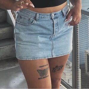 Levi’s icon mini skirt
